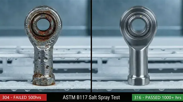 ASTM B117盐雾试验测试不锈钢轴承的耐腐蚀性能