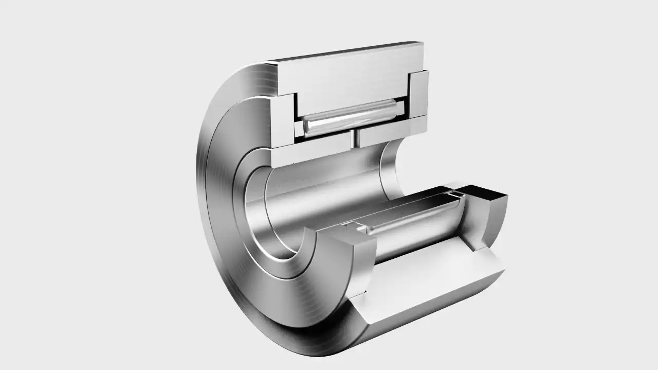 stainless steel yoke cam follower NATR SERIES
